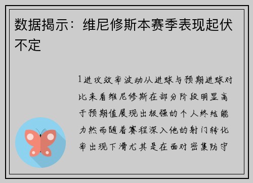 数据揭示：维尼修斯本赛季表现起伏不定